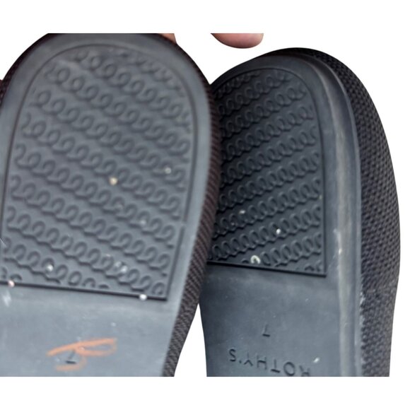 Rothy's The FLAT  Women's Size 7 Black LoaferRound Toe Shoes Slip Ons - Picture 8 of 9